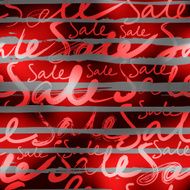 Red Sale striped background