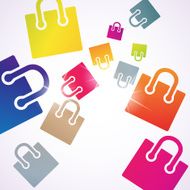 abstract background bag N18