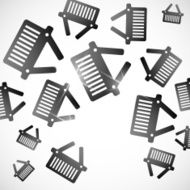 abstract background basket N28