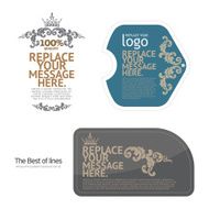 Labels Frames and Banners - Illustration