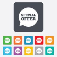 Special offer sign icon Sale symbol N4