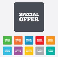 Special offer sign icon Sale symbol N5