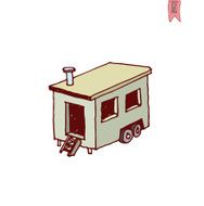 Caravan icon vector illustration N2