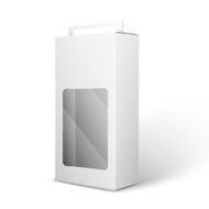 White Product Package Box Illustration N4