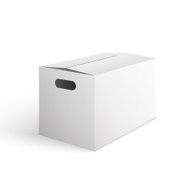 White Product Package Box Illustration N5