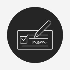 receipt line icon N2