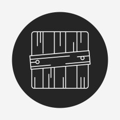 logistics freight line icon N39