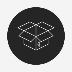 logistics freight line icon N43