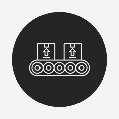 logistics freight line icon N61