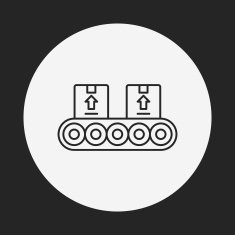 logistics freight line icon N63