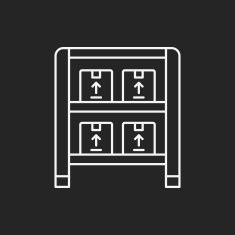 logistics freight line icon N65