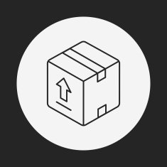 logistics freight line icon N78