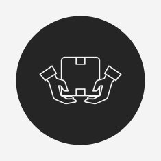 logistics freight line icon N80