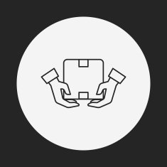 logistics freight line icon N82