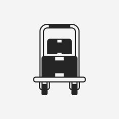 logistics freight trolley icon N11
