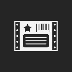 Barcode Label icon N19
