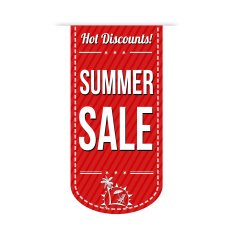Summer sale banner design