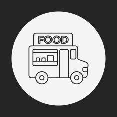 vendor carts line icon N3