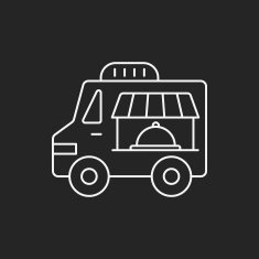 vendor carts line icon N6