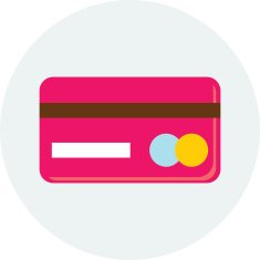 Flat Credit Card Icon