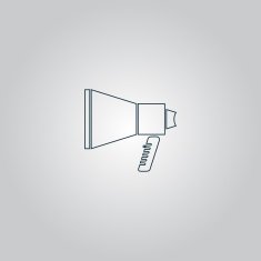 business and finance icon mouthpiece