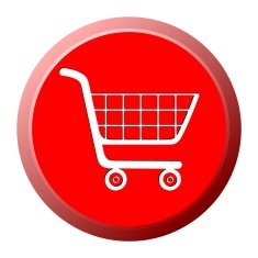 Shopping cart Button - illustration