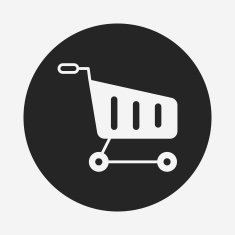 web shopping cart icon N7