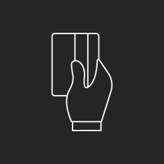 credit card line icon N24
