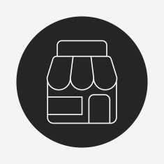 shop store line icon N3