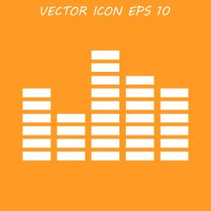 Equalizer icon Flat N2