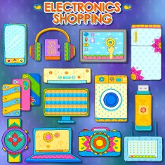 Electronics gadget shopping