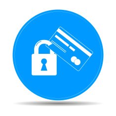 Credit Card Security icon Vector Eps 10 N2