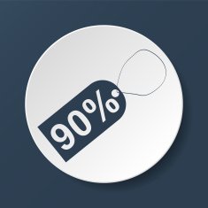 tag icon vector illustration Flat design style N15