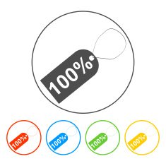 tag icon vector illustration Flat design style N49
