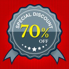 Special Discount 70 Off
