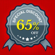 Special Discount 65 Off