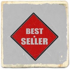 Best seller white stamp text on red background N2