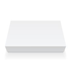 Realistic White Package Box For electronic device