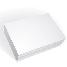 Package white box design isolated on background template N2