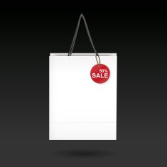 white paper bag N5