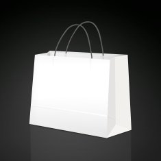 white paper bag N6