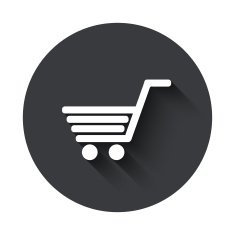 Vector modern gray circle icon N44