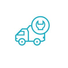 Icon for vehicle delivery services and goods N19