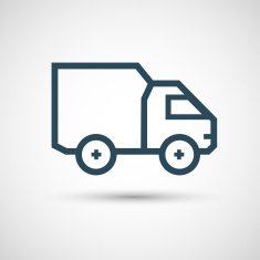 Icon for vehicle delivery services and goods N26