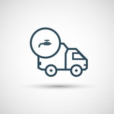 Icon for vehicle delivery services and goods N31