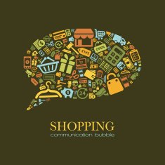 shopping communication bubble N2