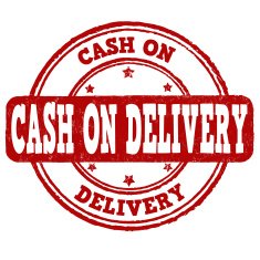 Cash on delivery stamp N4