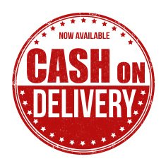 Cash on delivery stamp N7