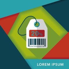shopping sale price tag flat icon with long shadow eps10 N29