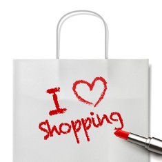 I love shopping words written by red lipstick N2